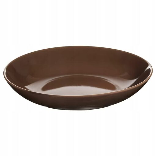 IKEA FARGKLAR MISKA BRĄZOWA Z POŁYSKIEM 30 CM