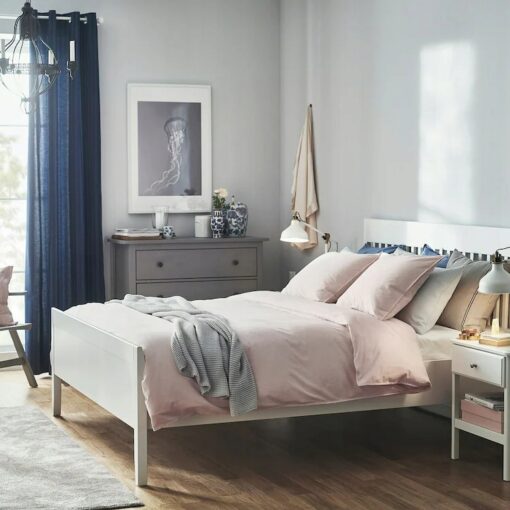 IKEA BERGPALM KOMOPLET POŚCIELI RÓŻOWY W PASKI - obrazek 6