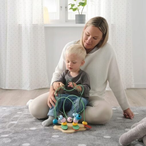 IKEA UPPSTA LABIRYNT Z KORALIKÓW DLA DZIECI KOLORY - obrazek 3