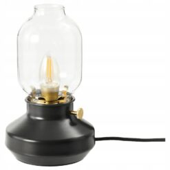 IKEA TARNABY LAMPA STOŁOWA W KOLORZE ANTRACYT
