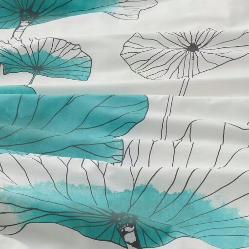 IKEA TRADLJUNG KOMPLET POŚCIELI NIEBIESKIE KWIATY - obrazek 5