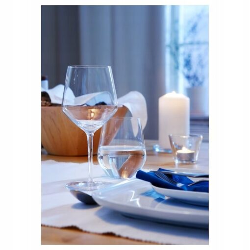 IKEA VARDERA TALERZ PORCELANOWY BIAŁY 25x25 CM - obrazek 4