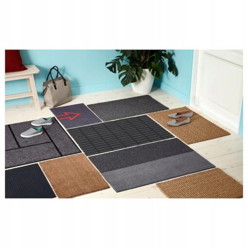 IKEA KOGE WYCIERACZKA SZARA / CZARNA 69x90 cm - obrazek 5