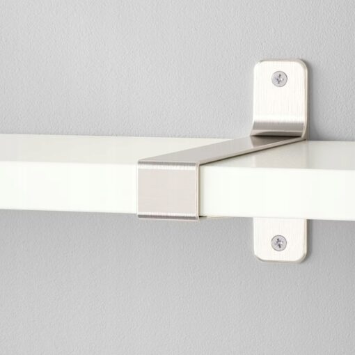 IKEA GRANHULT WSPORNIK ŁĄCZĄCY PÓŁKI NIKLOWANY - obrazek 2