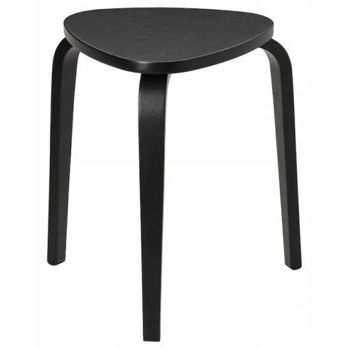 IKEA KYRRE STOŁEK TABORET CZARNY