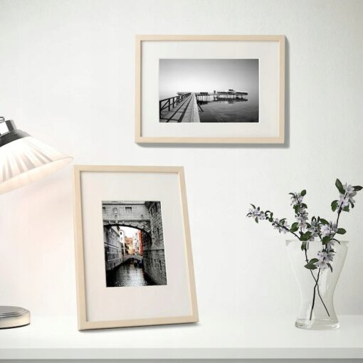 IKEA HOVSTA RAMKA DREWNIANA NA ZDJĘCIA 21x30 cm - obrazek 2