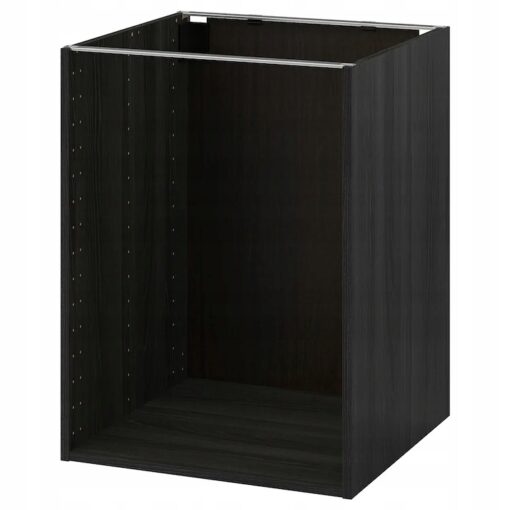 IKEA METOD OBUDOWA RAMA SZAFKI CZARNY 60x60x80cm