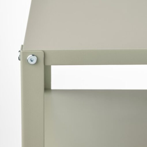 IKEA KNARREVIK STOLIK NOCNY JASNY ZIELONY 37x28 CM - obrazek 2