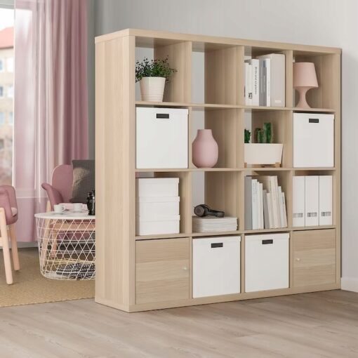 IKEA TJENA POJEMNIK Z POKRYWĄ BIAŁY 32X35X32 CM - obrazek 4