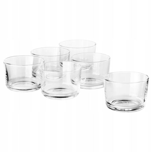 IKEA 365+ SZKLANKA 180 ML KOMPLET 6 SZT.