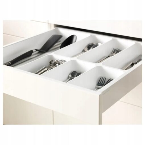 IKEA MAXIMERA SZUFLADA DO SZAFKI DO KUCHNI BIAŁA NISKA 60x60 - obrazek 4