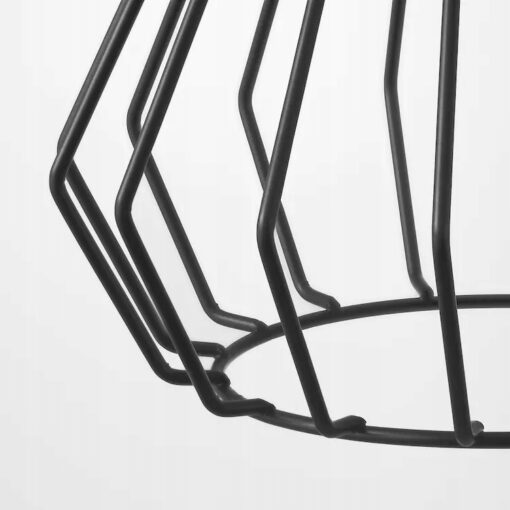 IKEA TJUGOTRE KLOSZ LAMPY WISZĄCEJ CZARNY 17 CM - obrazek 4