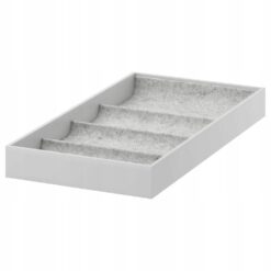 IKEA KOMPLEMENT WKŁAD Z 4 PRZEGRÓDKAMI SZARY 25x53