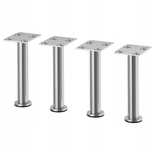 IKEA CAPITA NOGA DO SZAFKI KUCHENNEJ 16cm STAL 4 SZTUKI