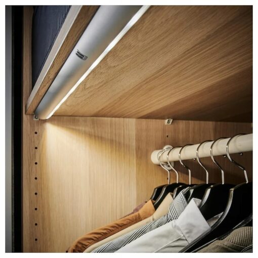 IKEA NORRFLY LISTWA OŚWIETLENIOWA LED SREBRNA 67cm - obrazek 6