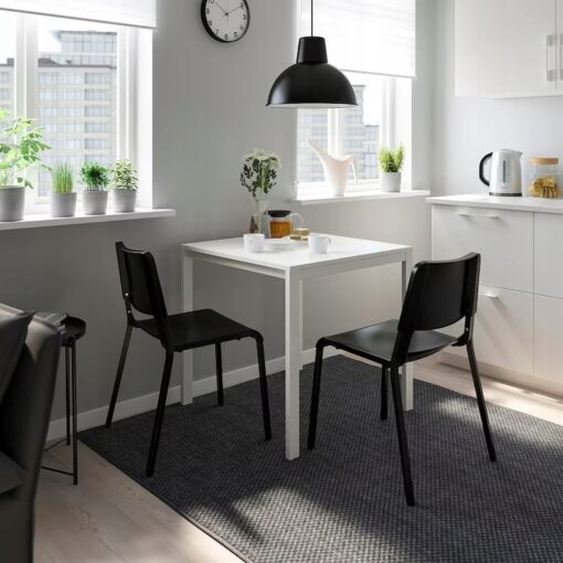 IKEA TEODORES KRZESŁO DO JADALNI / KUCHNI CZARNE - obrazek 2