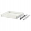 IKEA MAXIMERA SZUFLADA DO SZAFKI DO KUCHNI BIAŁA NISKA 60x60