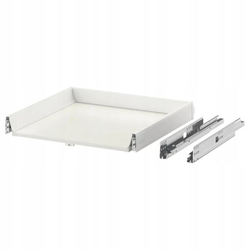 IKEA MAXIMERA SZUFLADA DO SZAFKI DO KUCHNI BIAŁA NISKA 60x60