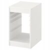 IKEA TROFAST RAMA Z PROWADNICAMI BIAŁA 34x44x56 CM