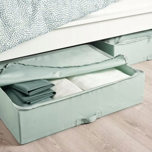 IKEA STUK POJEMNIK NA UBRANIA I POŚCIEL ZIELONY - obrazek 2