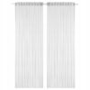 IKEA DVARGRORFLY FIRANKI KREMOWE 145x300 CM 2 SZT.