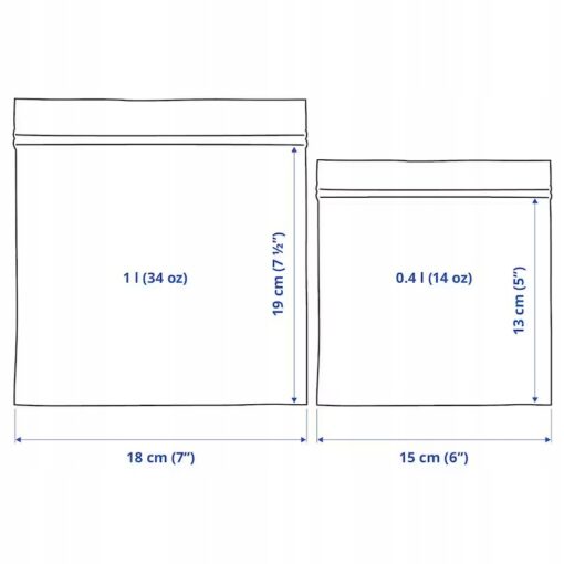 IKEA ISTAD WORECZEK STRUNOWY 0.4, 1L - 60 SZT. - obrazek 5