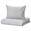 IKEA NATTSVARMARE KOMPLET POŚCIELI SZARY 200x200cm
