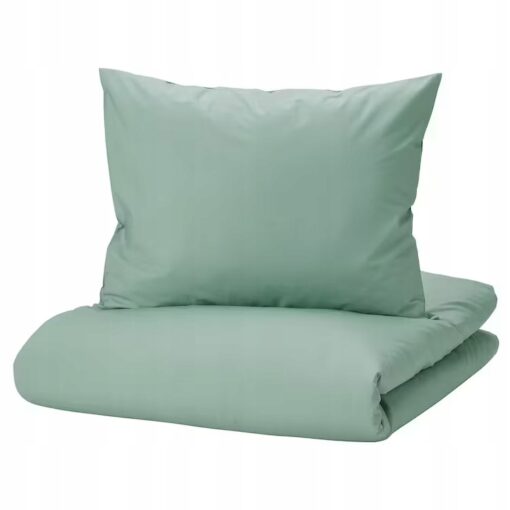 IKEA STRANDTALL KOMPLET POŚCIELI ZIELONY 200x200cm