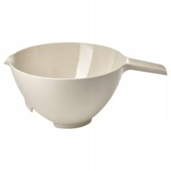 IKEA VISPNING MISKA Z RĄCZKĄ BEŻOWA 3L