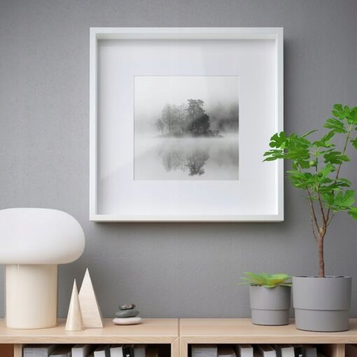IKEA SANNAHED RAMKA NA ZDJĘCIA / OBRAZ BIAŁA 50x50 - obrazek 2