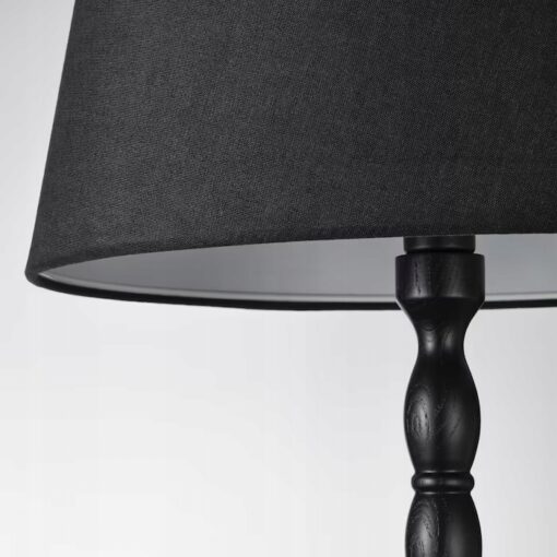 IKEA KINNAHULT LAMPA PODŁOGOWA STOJĄCA CZARNY 150 - obrazek 3