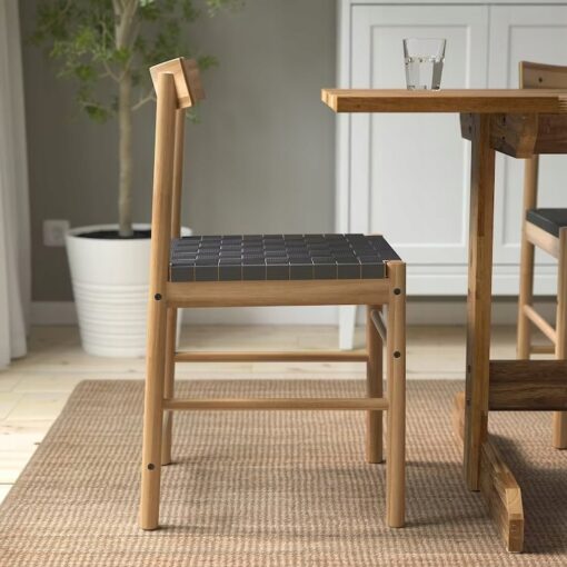 IKEA NACKANAS KRZESŁO Z AKACJI DO KUCHNI / JADALNI - obrazek 3