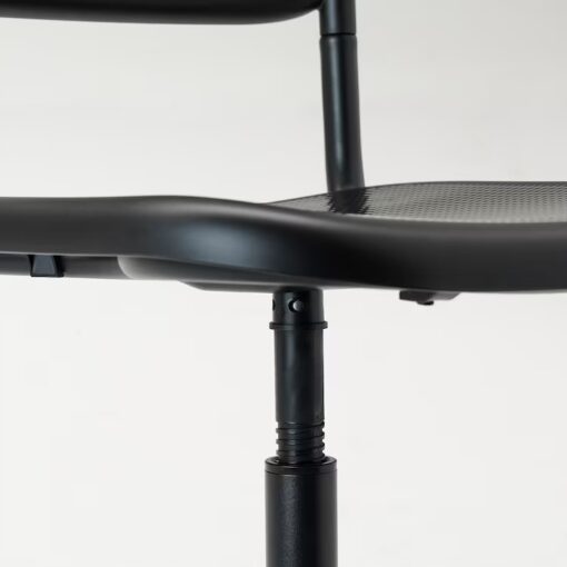 IKEA SMALLEN KRZESŁO OBROTOWE CZARNE - obrazek 4