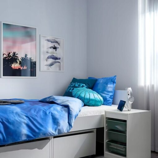 IKEA BLAVINGAD KOMPLET POŚCIELI OCEAN NIEBIESKI - obrazek 3