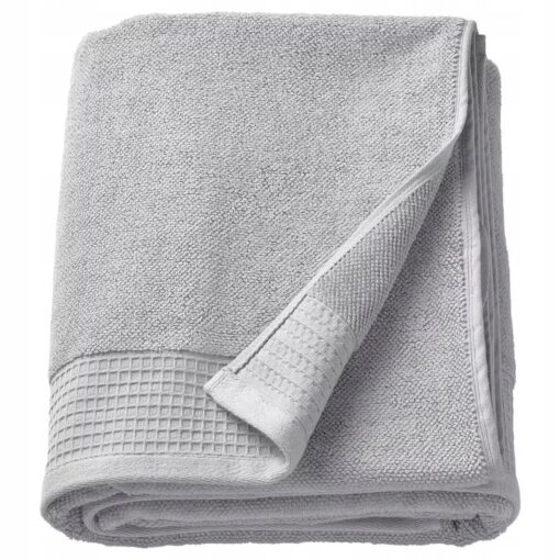 IKEA VINARN RĘCZNIK KĄPIELOWY JASNY SZARY 100x150