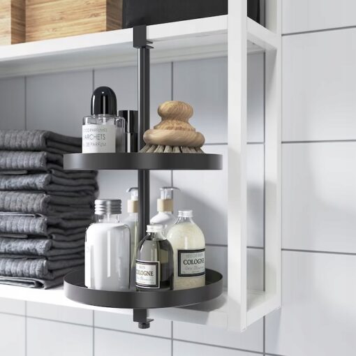 IKEA ENHET PÓŁKA OBROTOWA ANTRACYT 40X21CM - obrazek 2