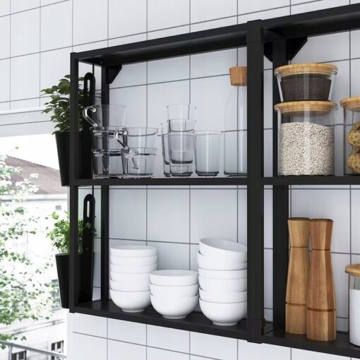 IKEA ENHET KORPUS SZAFKI Z PÓŁKAMI ANTRAC 60x15x75 - obrazek 3