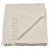 IKEA GUNNEMOR PLED NARZUTA SZAROBEŻOWY 130x170CM