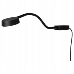 IKEA YTBERG OŚWIETLENIE SZAFKI LED CZARNE 120 LM