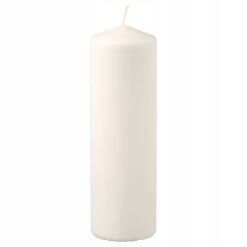 IKEA FENOMEN ŚWIECA BEZZAPACHOWA BLOKOWA 23 CM