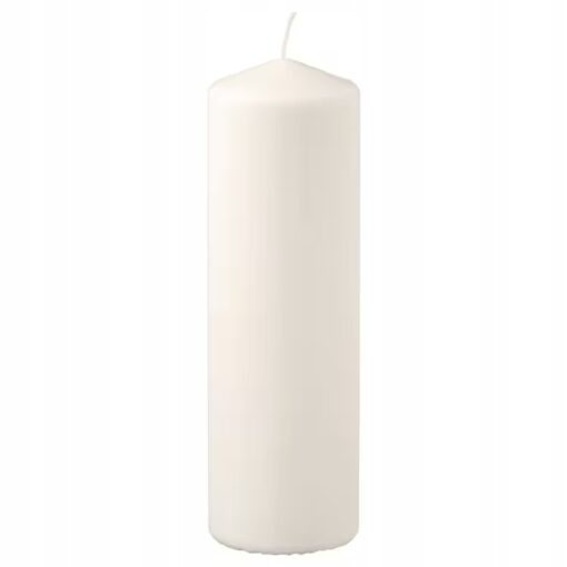 IKEA FENOMEN ŚWIECA BEZZAPACHOWA BLOKOWA 23 CM