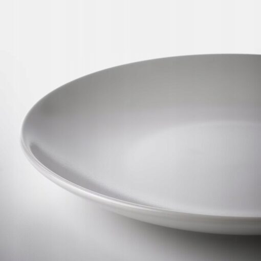 IKEA FARGKLAR TALERZYK MATOWY SZARY 20 CM - 4 SZT. - obrazek 4