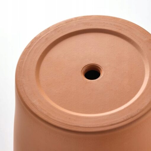 IKEA BRUNBAR DONICZKA Z PODSTAWKĄ TERAKOTA 15 CM - obrazek 4