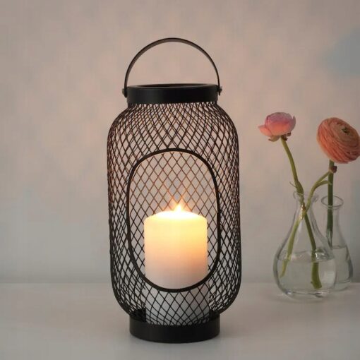 IKEA TOPPIG LAMPION CZARNY 36 cm - obrazek 2