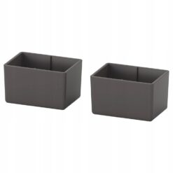 IKEA IVAR KOŃCÓWKA OCHRONNA MEBLOWA SZARA 2 SZT.
