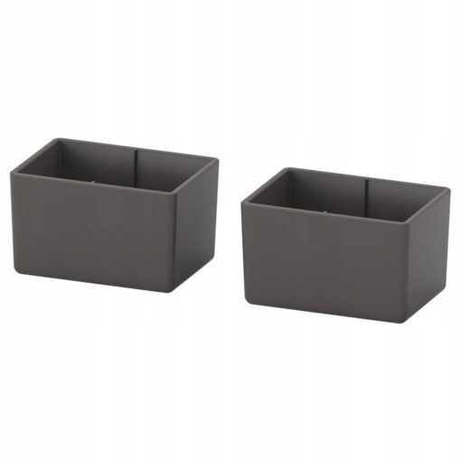 IKEA IVAR KOŃCÓWKA OCHRONNA MEBLOWA SZARA 2 SZT.