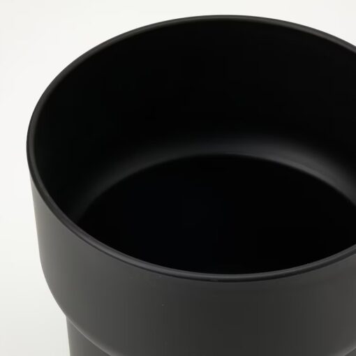 IKEA FORENLIG OSŁONKA DONICZKI CZARNA 24 CM - obrazek 4