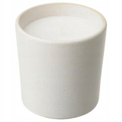 IKEA ADLAD ŚWIECA BIAŁA ZAPACH SKANDYNAWSKIE LASY
