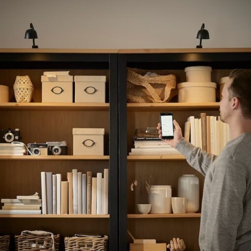 IKEA TVARDRAG OŚWIETLENIE SZAFKI LED CZARNE 130 LM - obrazek 5
