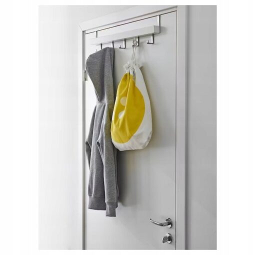 IKEA TJUSIG WIESZAK NA DRZWI / ŚCIANĘ BIAŁY 60 CM - obrazek 4